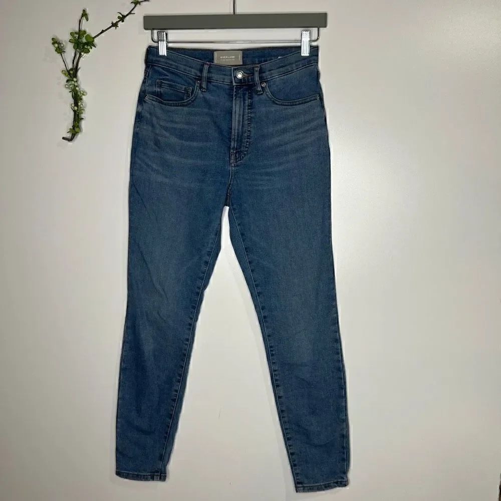Everlane The High Rise Skinny Jeans Sz 27 Regular
